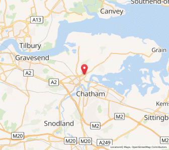 Map of Wainscott, EnglandEngland