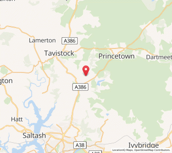 Map of Walkhampton, EnglandEngland