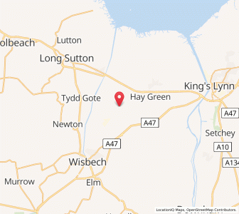 Map of Walpole Saint Peter, EnglandEngland