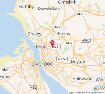 Map of Walton on the Hill, EnglandEngland
