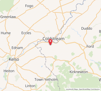 Map of Wark, EnglandEngland