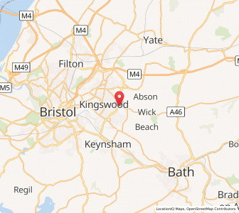 Map of Warmley, EnglandEngland