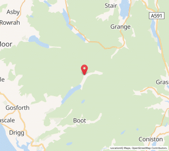 Map of Wasdale Head, EnglandEngland