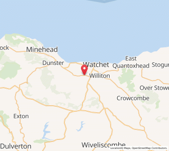 Map of Washford, EnglandEngland