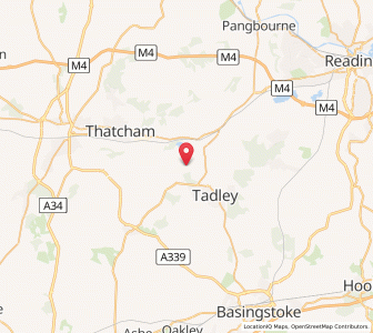 Map of Wasing, EnglandEngland