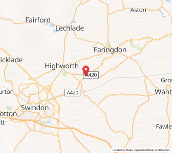 Map of Watchfield, EnglandEngland