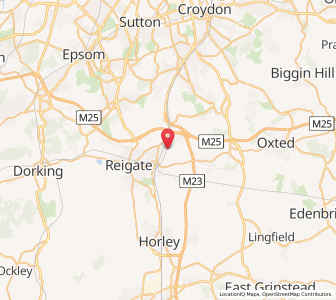 Map of Watercolour, EnglandEngland