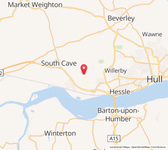Map of Wauldby, EnglandEngland
