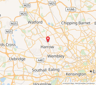 Map of Wealdstone, EnglandEngland