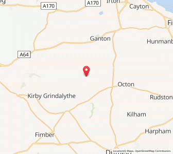 Map of Weaverthorpe, EnglandEngland