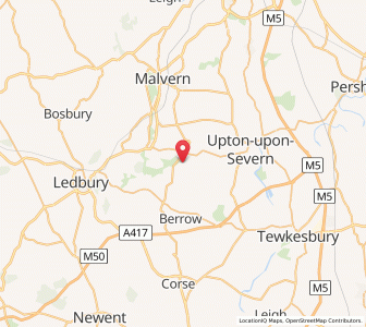 Map of Welland, EnglandEngland
