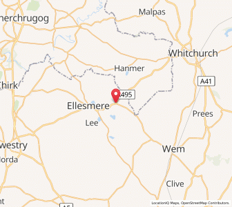 Map of Welshampton, EnglandEngland