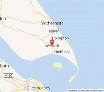 Map of Welwick, EnglandEngland