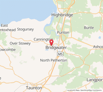 Map of Wembdon, EnglandEngland