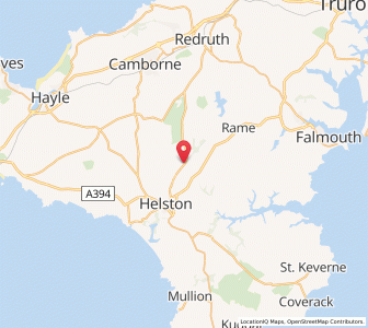 Map of Wendron, EnglandEngland