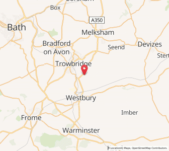Map of West Ashton, EnglandEngland