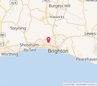 Map of West Blatchington, EnglandEngland