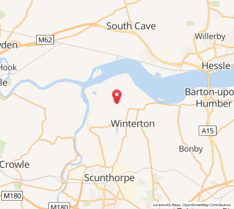 Map of West Halton, EnglandEngland
