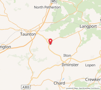Map of West Hatch, EnglandEngland
