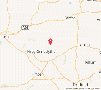 Map of West Lutton, EnglandEngland