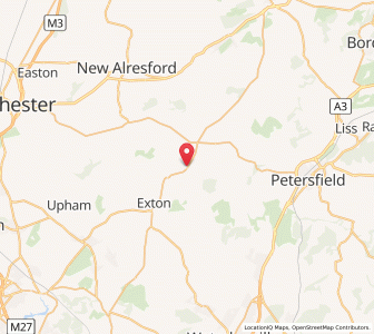 Map of West Meon, EnglandEngland