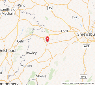 Map of Westbury, EnglandEngland