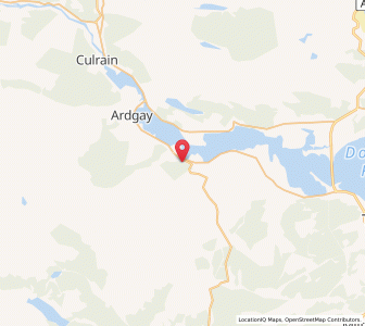Map of Wester Fearn, ScotlandScotland