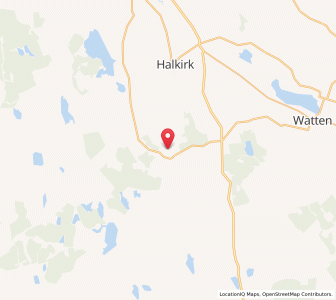 Map of Westerdale, ScotlandScotland