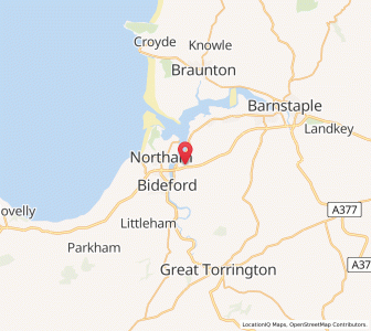 Map of Westleigh, EnglandEngland