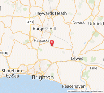 Map of Westmeston, EnglandEngland