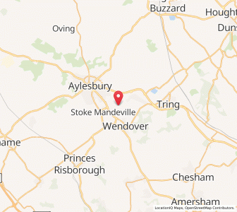 Map of Weston Turville, EnglandEngland