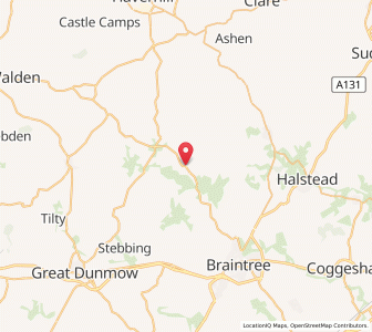 Map of Wethersfield, EnglandEngland