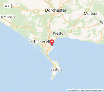 Map of Weymouth, EnglandEngland