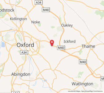 Map of Wheatley, EnglandEngland