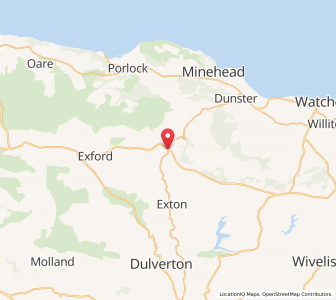 Map of Wheddon Cross, EnglandEngland