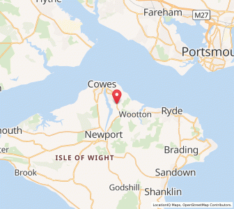 Map of Whippingham, EnglandEngland