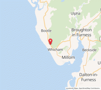 Map of Whitbeck, EnglandEngland