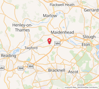 Map of White Waltham, EnglandEngland