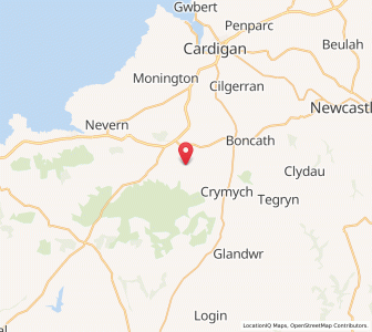 Map of Whitechurch, WalesWales