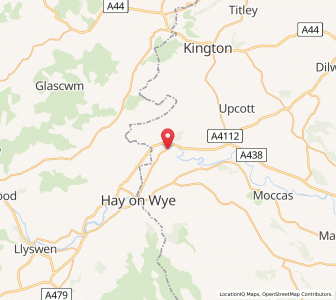 Map of Whitney, EnglandEngland
