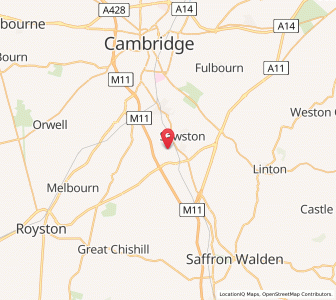 Map of Whittlesford, EnglandEngland