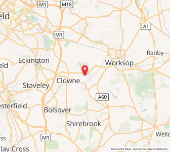 Map of Whitwell, EnglandEngland