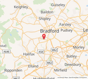 Map of Wibsey, EnglandEngland