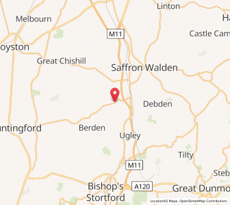 Map of Wicken Bonhunt, EnglandEngland