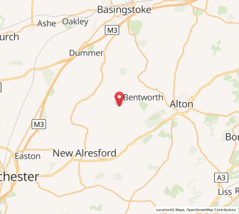 Map of Wield, EnglandEngland