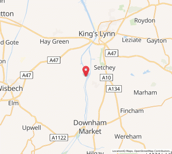 Map of Wiggenhall Saint Peter, EnglandEngland