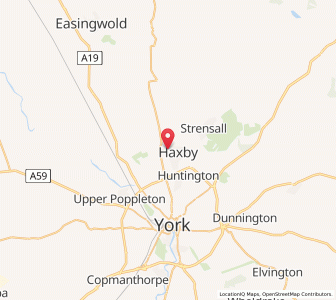 Map of Wigginton, EnglandEngland