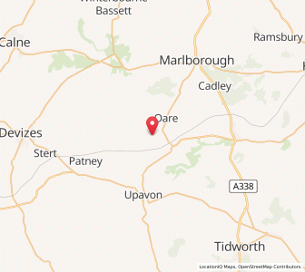 Map of Wilcot, EnglandEngland