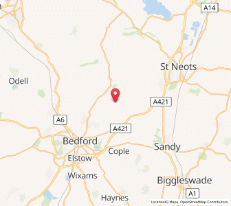 Map of Wilden, EnglandEngland