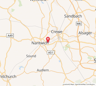 Map of Willaston, EnglandEngland